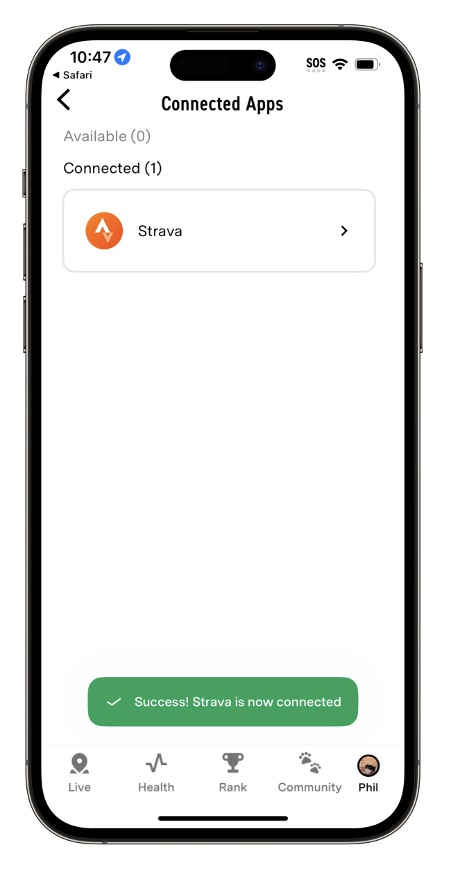 Integration Confirmation