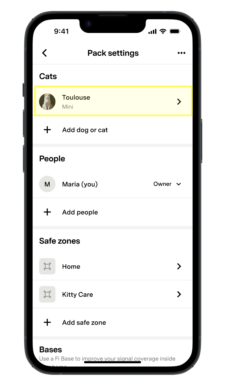 Pet highlighted in pack settings.png