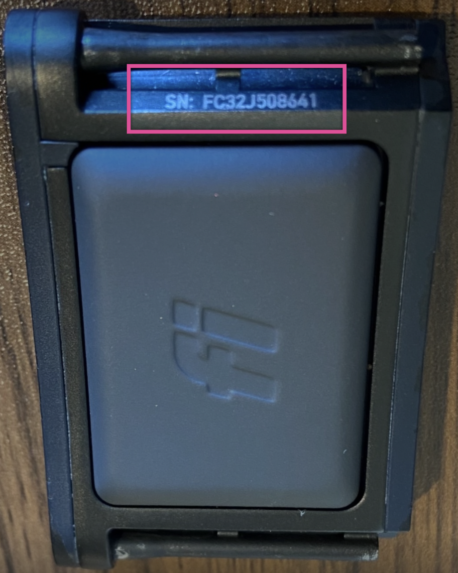 Serial Number on Series Device