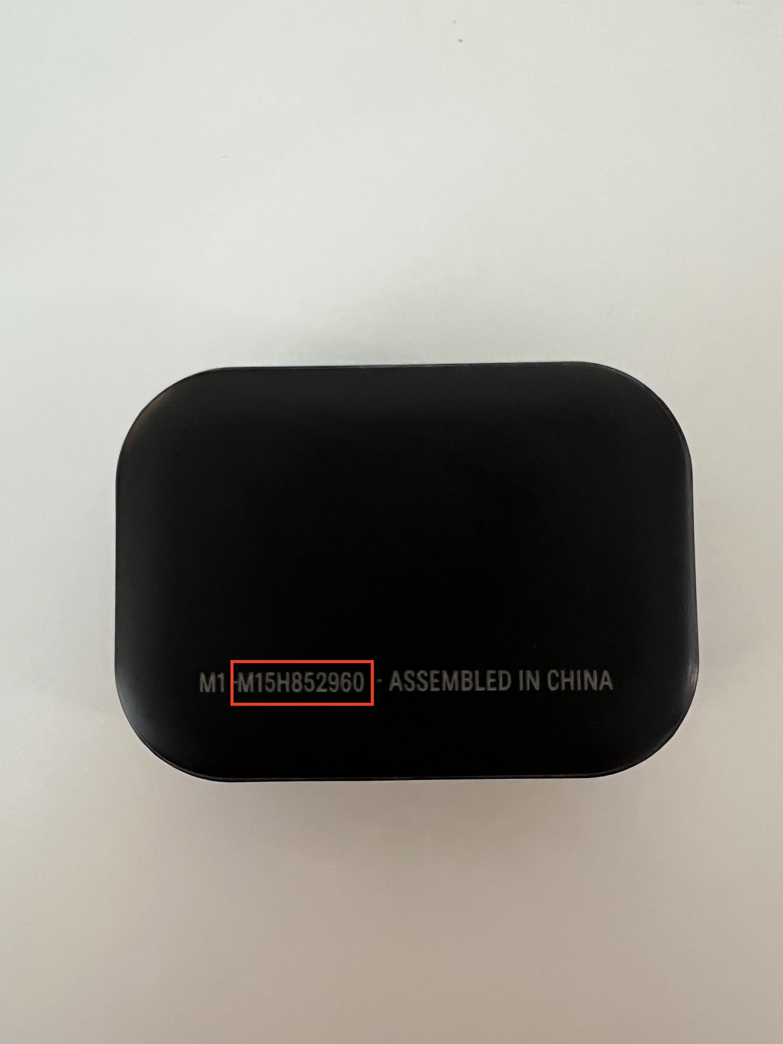 Serial Number on Fi Mini