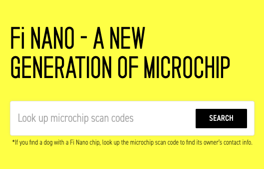 Fi Nano webpage