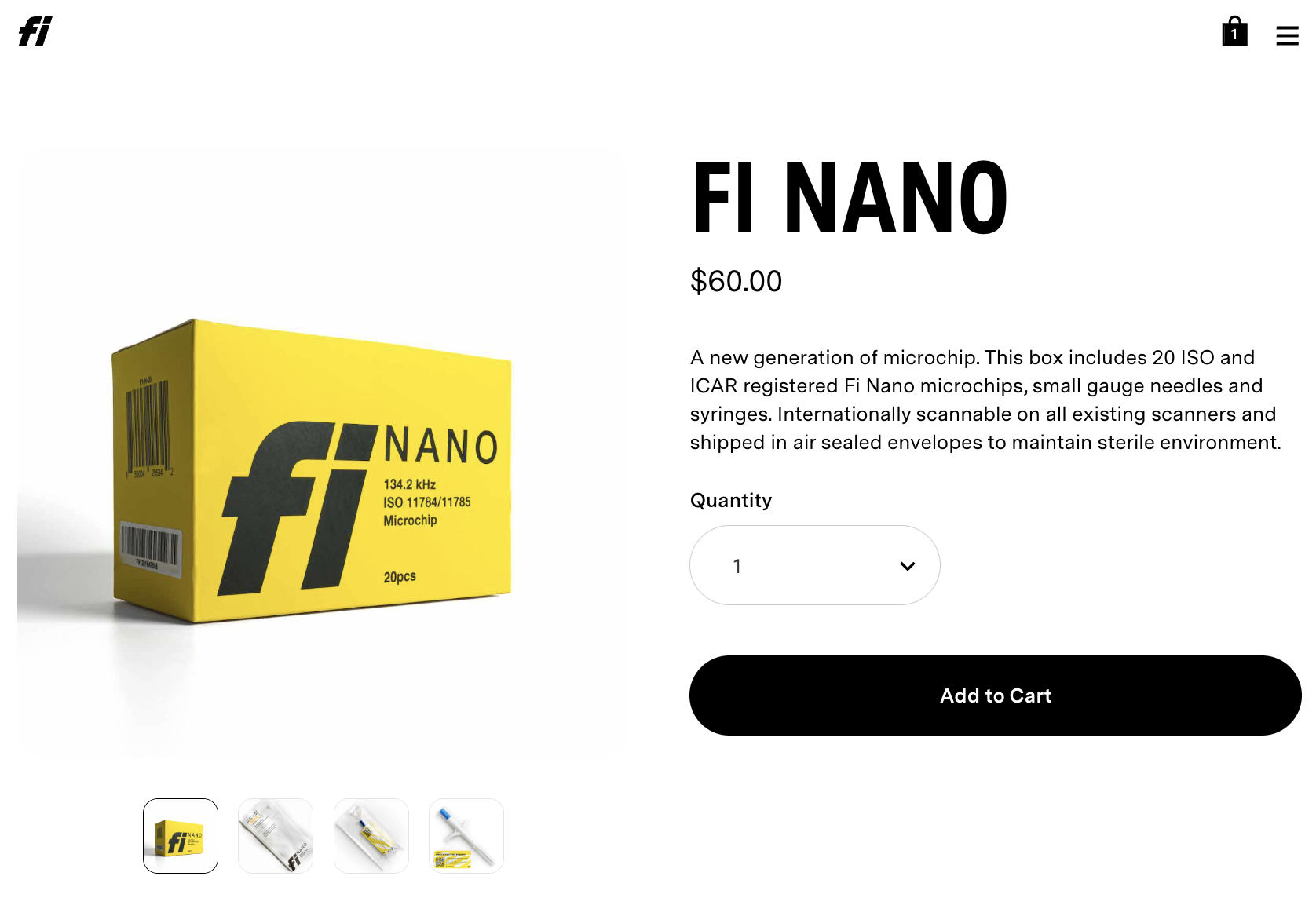 Fi Nano purchase page