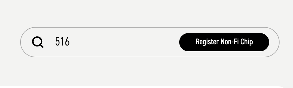 Register a Chip field on the website
