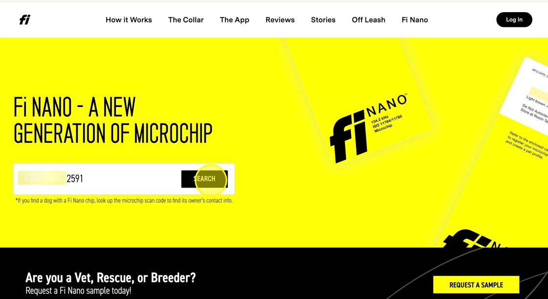 Fi Nano chip search site