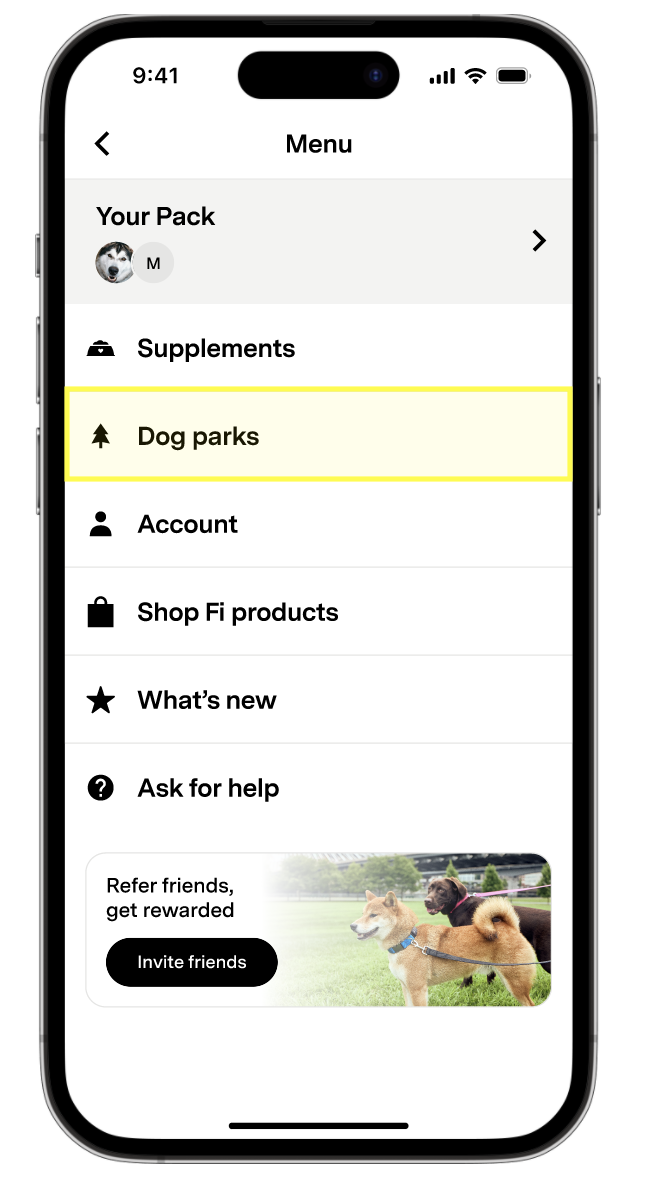Dog parks highlighted