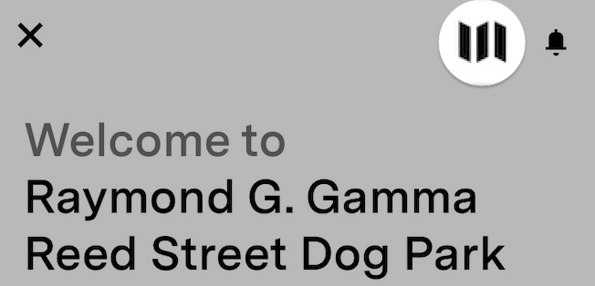 Dog Parks Live Map